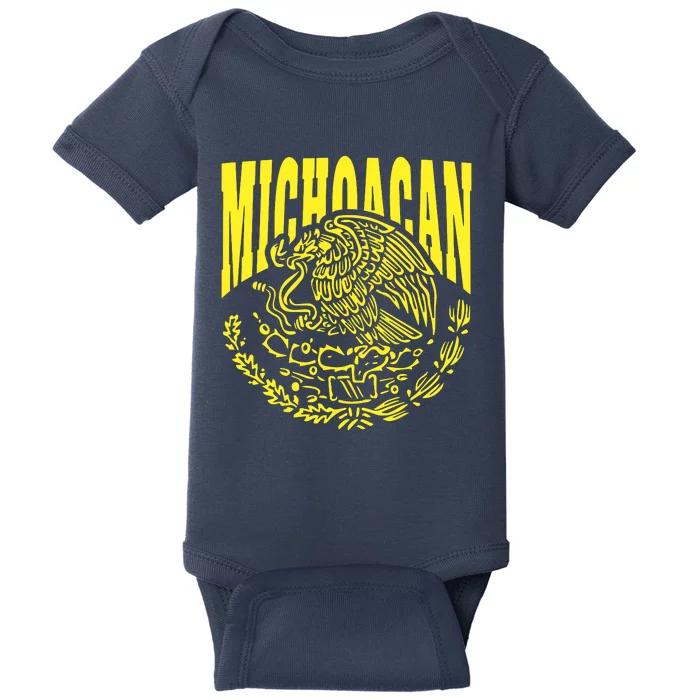 Michoacan Mexico Mexican State Phone Baby Bodysuit