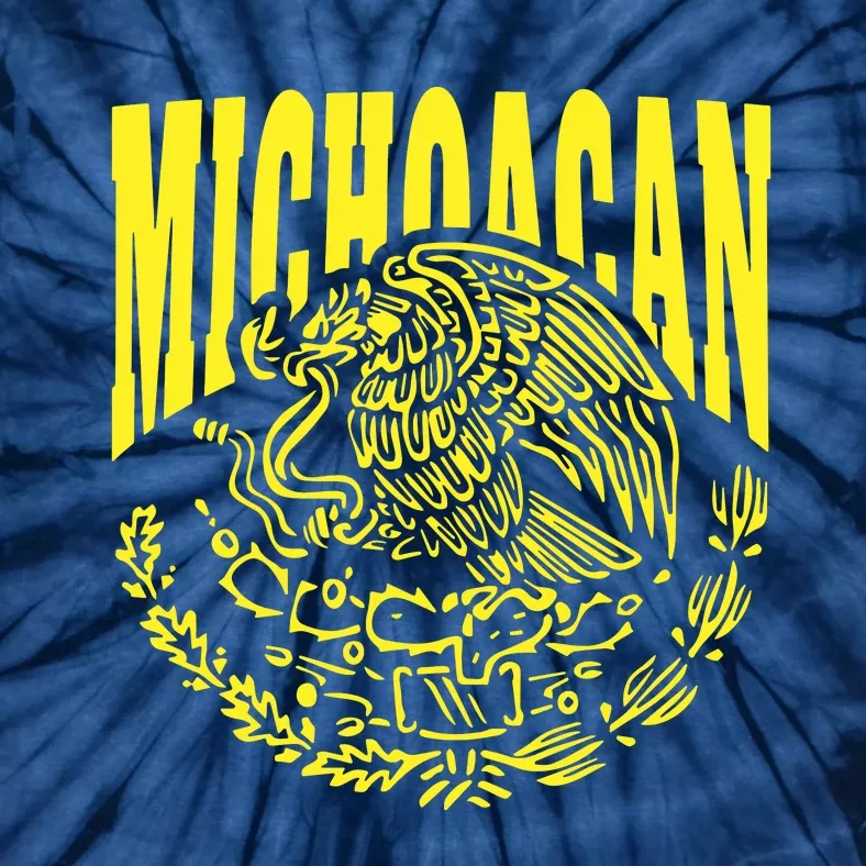 Michoacan Mexico Mexican State Phone Tie-Dye T-Shirt