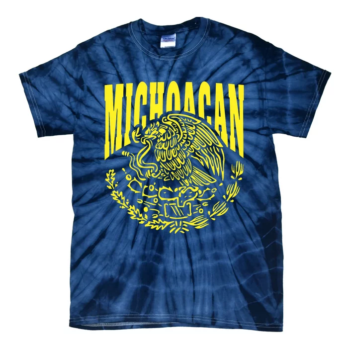 Michoacan Mexico Mexican State Phone Tie-Dye T-Shirt