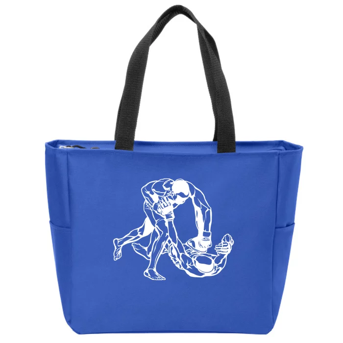 Mma Mixed Martial Arts Gift Zip Tote Bag