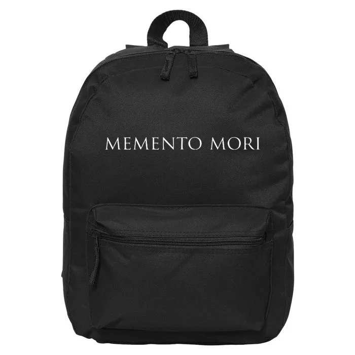 Memento Mori 16 in Basic Backpack