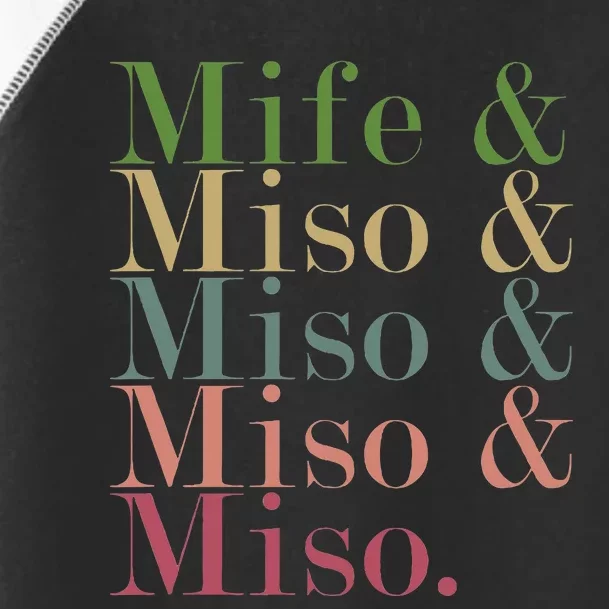 Mife & Miso & Miso & Miso & Miso Toddler Fine Jersey T-Shirt