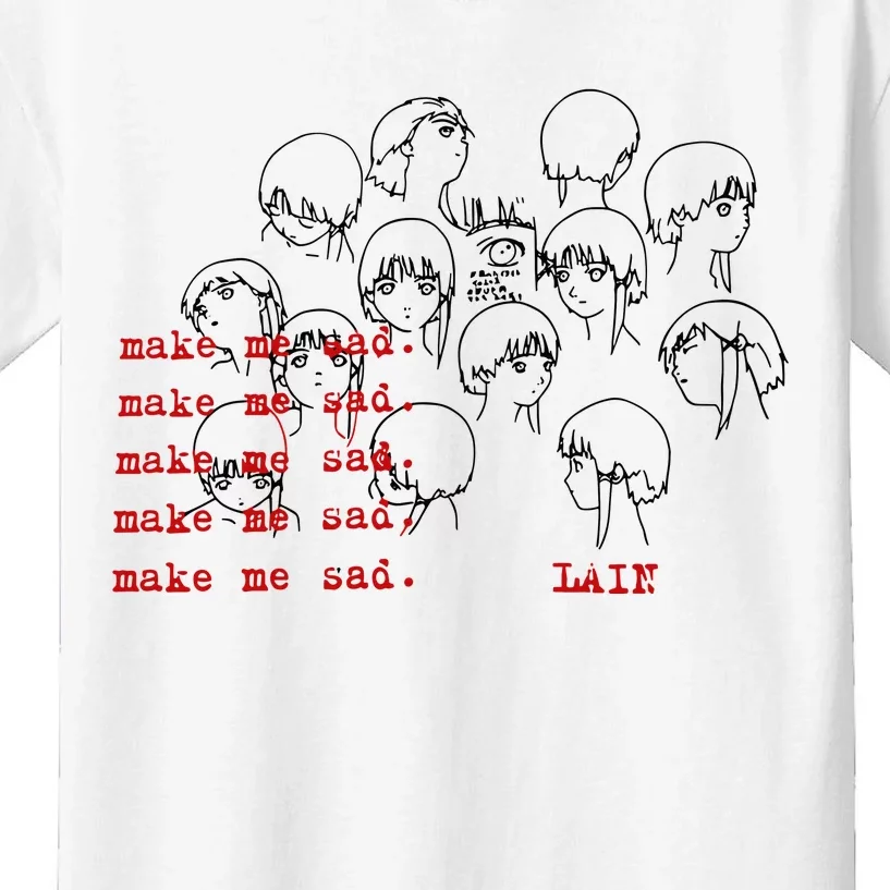 Make Me Mad Lain Kids T-Shirt