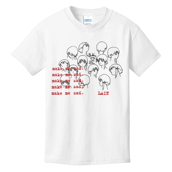 Make Me Mad Lain Kids T-Shirt