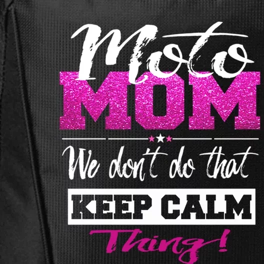 Motocross Moto Mom Dirt Bike Motorcycle Mx Racing Gift City Backpack