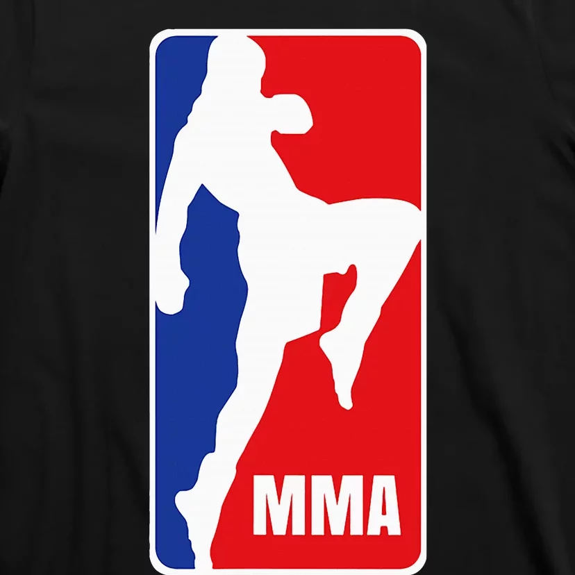 Mma Mixed Martial Arts Retro Fighting Fan Logo T-Shirt