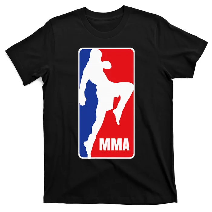 Mma Mixed Martial Arts Retro Fighting Fan Logo T-Shirt