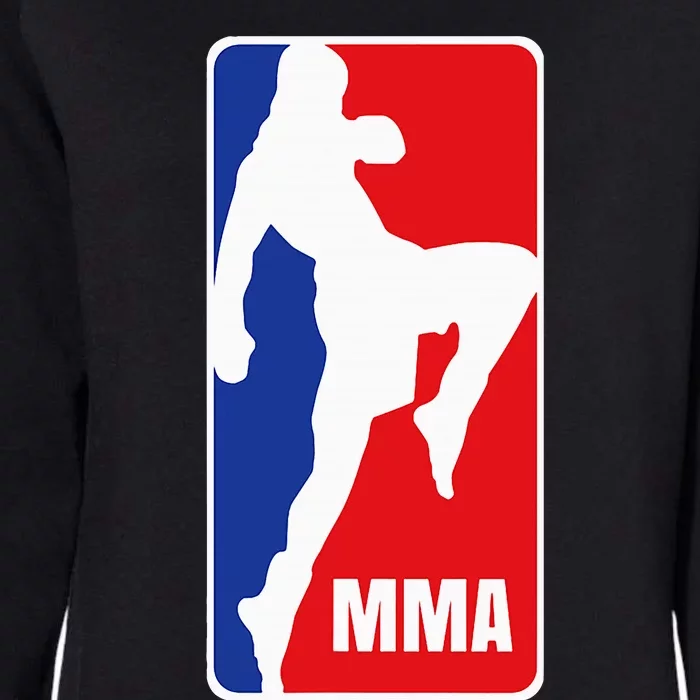 Mma Mixed Martial Arts Retro Fighting Fan Logo Womens California Wash Sweatshirt