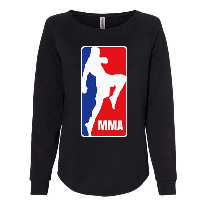 Mma Mixed Martial Arts Retro Fighting Fan Logo Womens California Wash Sweatshirt