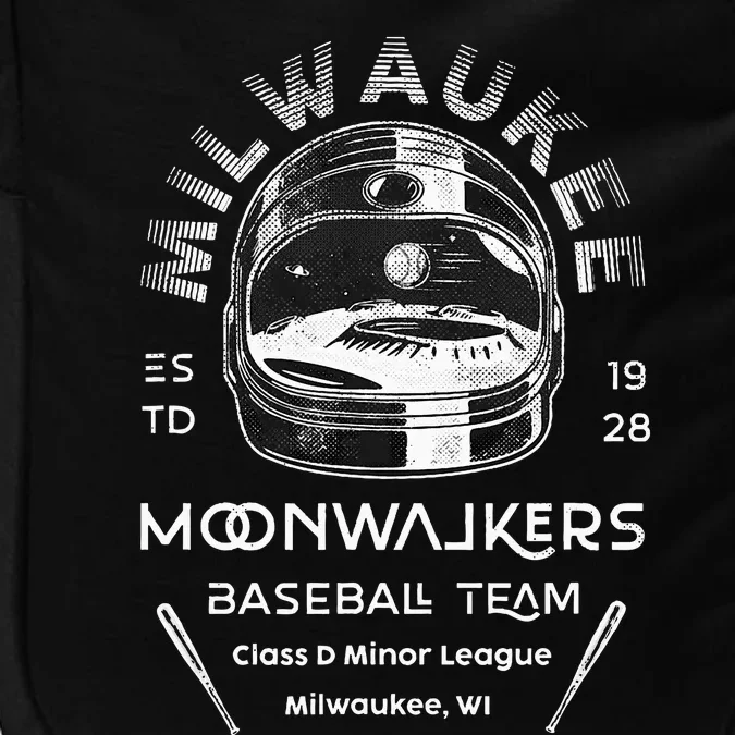 Milwaukee Moonwalkers Minor League Retro Baseball Team Impact Tech Backpack