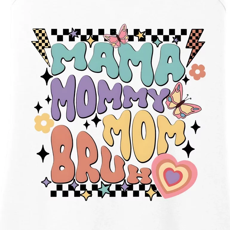 Mama Mommy Mom Bruh Funny Mom Life Ladies Essential Tank