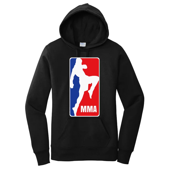 MMA Mixed Martial Arts Retro Fighting Fan Women's Pullover Hoodie