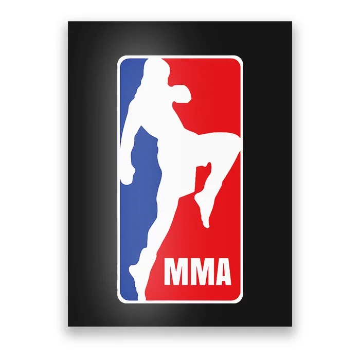 MMA Mixed Martial Arts Retro Fighting Fan Poster