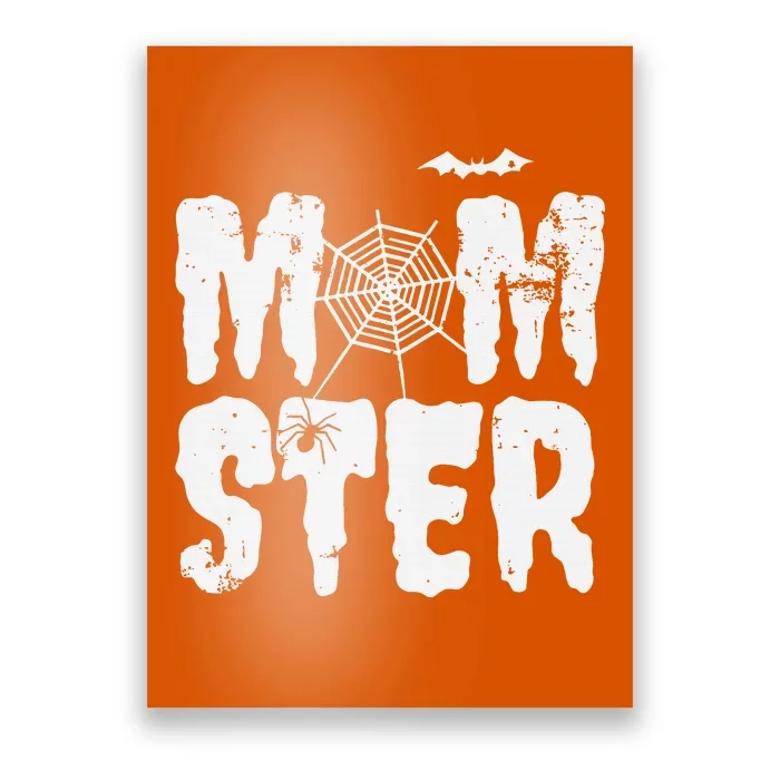 Mom.ster Mo.nster Mom Halloween Moms Poster