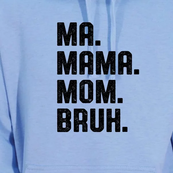 Ma Mama Mom Bruh Unisex Surf Hoodie