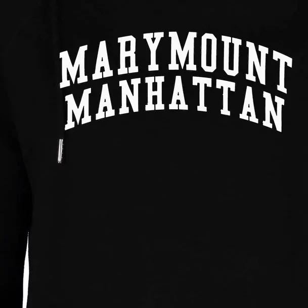 Marymount Manhattans Womens Funnel Neck Pullover Hood