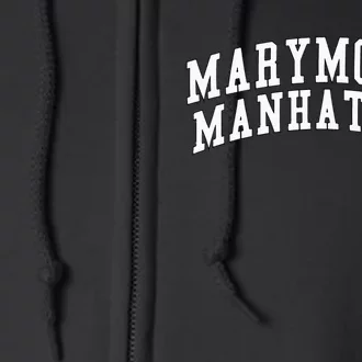 Marymount Manhattans Full Zip Hoodie