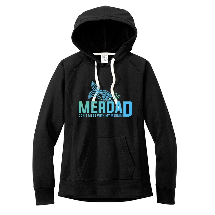 Merdad Merman Mermaid Women's Fleece Hoodie