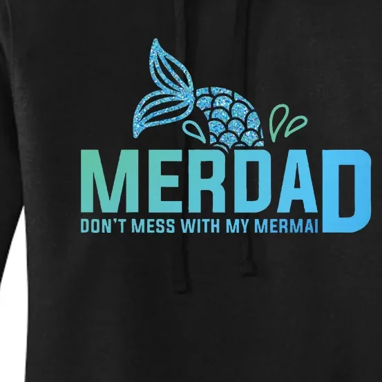 Merdad Merman Mermaid Women's Pullover Hoodie