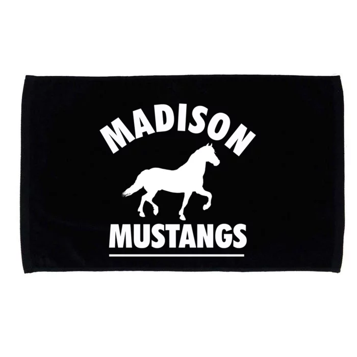 Madison Mustangs Microfiber Hand Towel