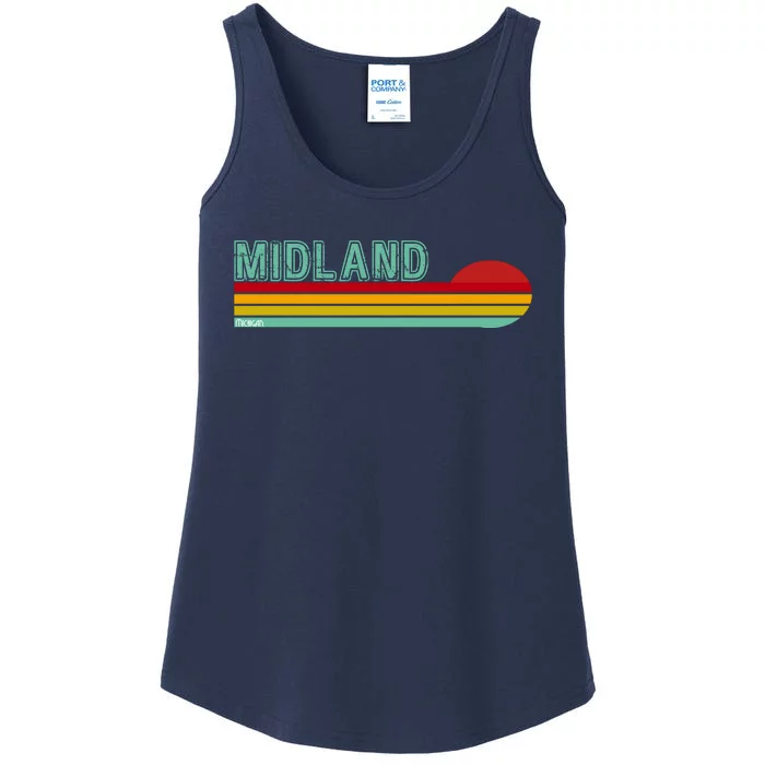 Midland Michigan Ladies Essential Tank