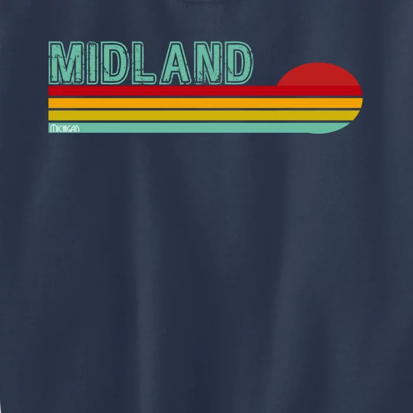 Midland Michigan Kids Sweatshirt