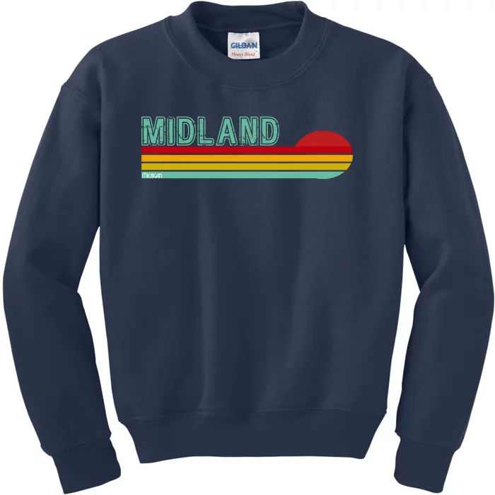 Midland Michigan Kids Sweatshirt