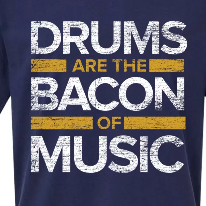 Music Musician Musical Instrut Gift Drums Gift Sueded Cloud Jersey T-Shirt