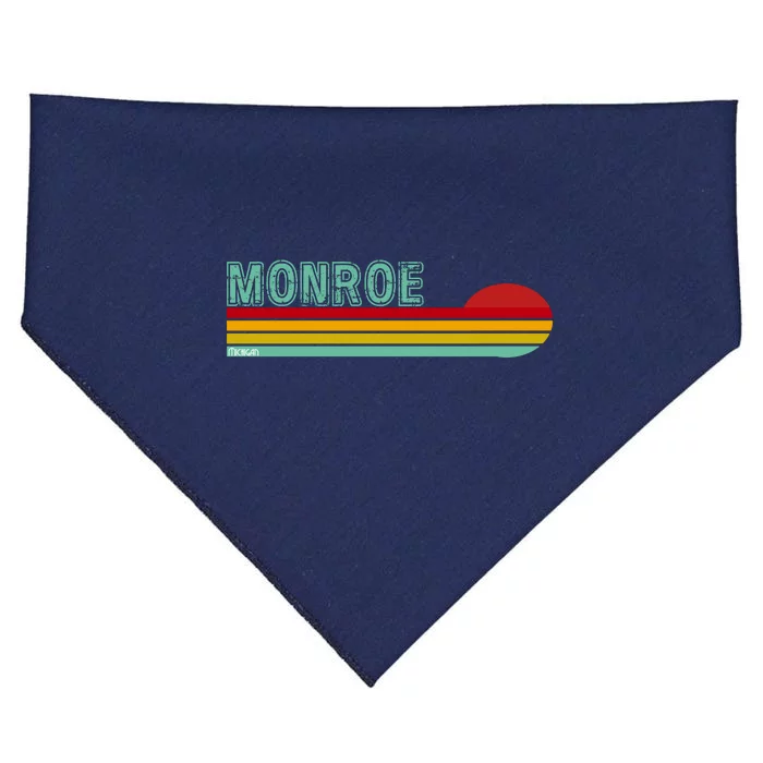 Monroe Michigan USA-Made Doggie Bandana