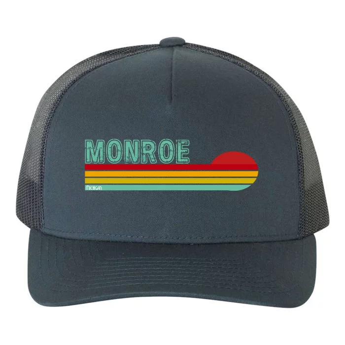 Monroe Michigan Yupoong Adult 5-Panel Trucker Hat