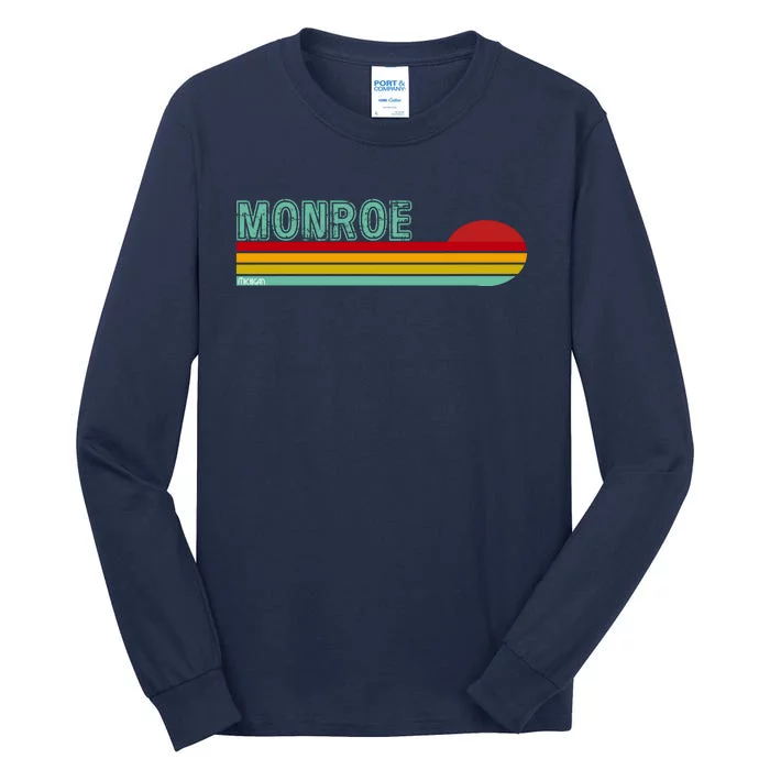 Monroe Michigan Tall Long Sleeve T-Shirt