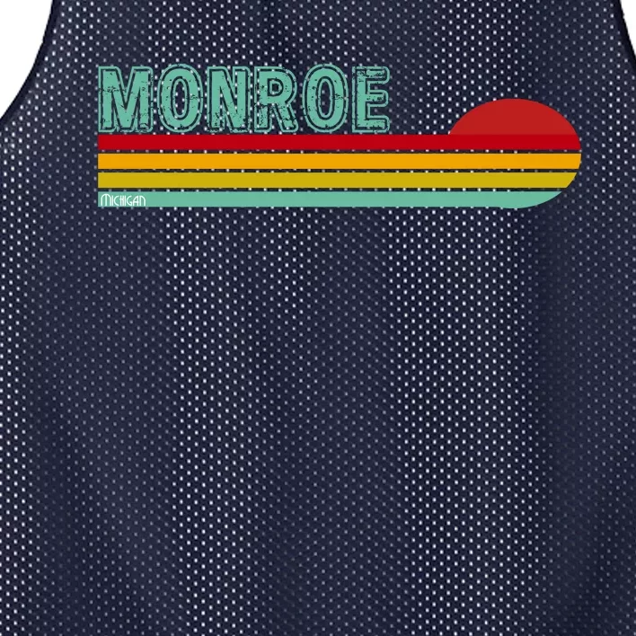 Monroe Michigan Mesh Reversible Basketball Jersey Tank