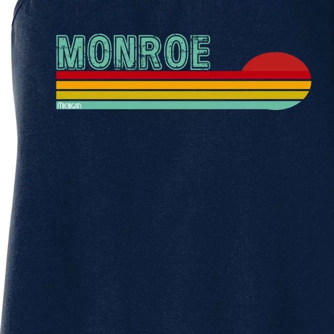 Monroe Michigan Women's Racerback Tank