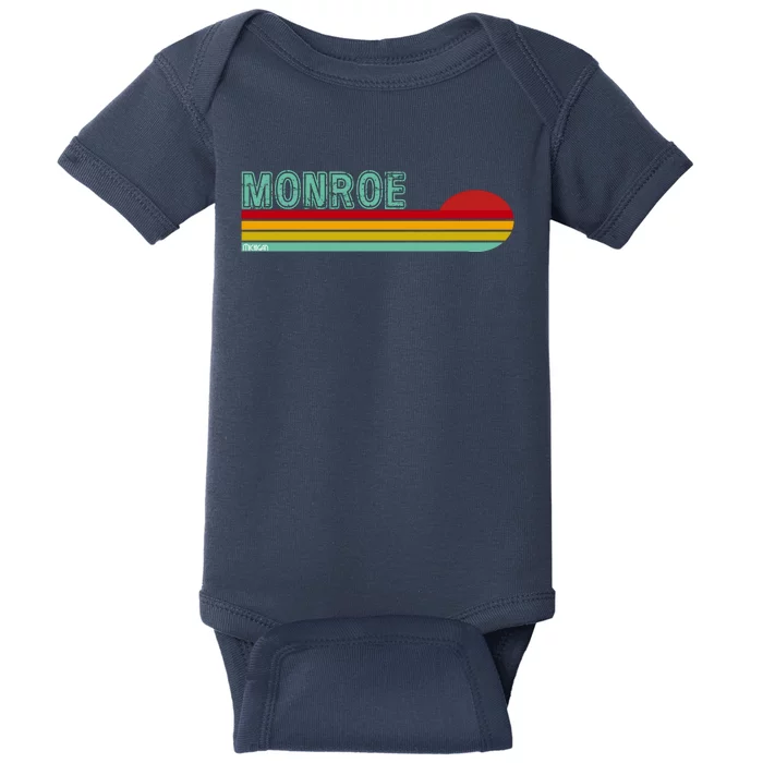 Monroe Michigan Baby Bodysuit