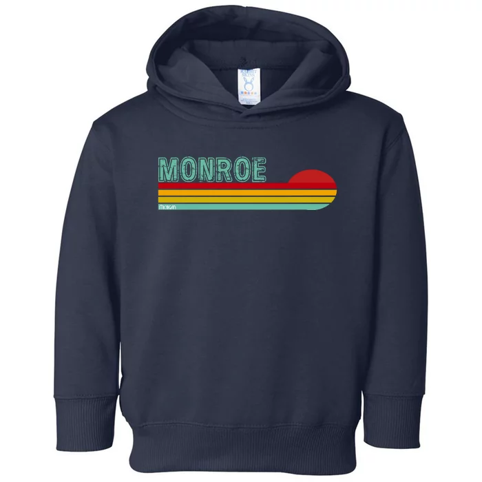 Monroe Michigan Toddler Hoodie