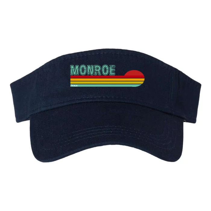 Monroe Michigan Valucap Bio-Washed Visor