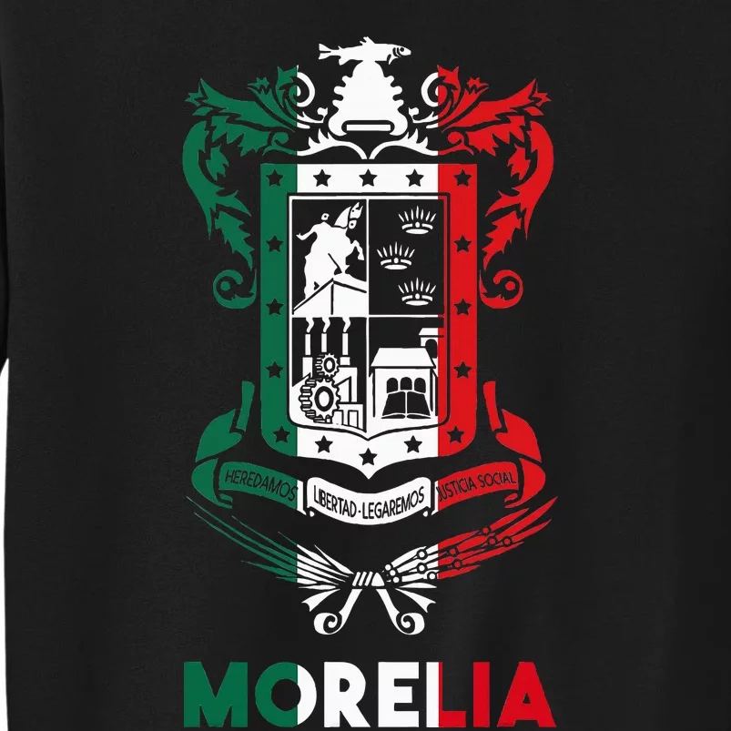 Morelia Michoacan Mexico Escudo Y Lema Arte Emblem Merch Sweatshirt