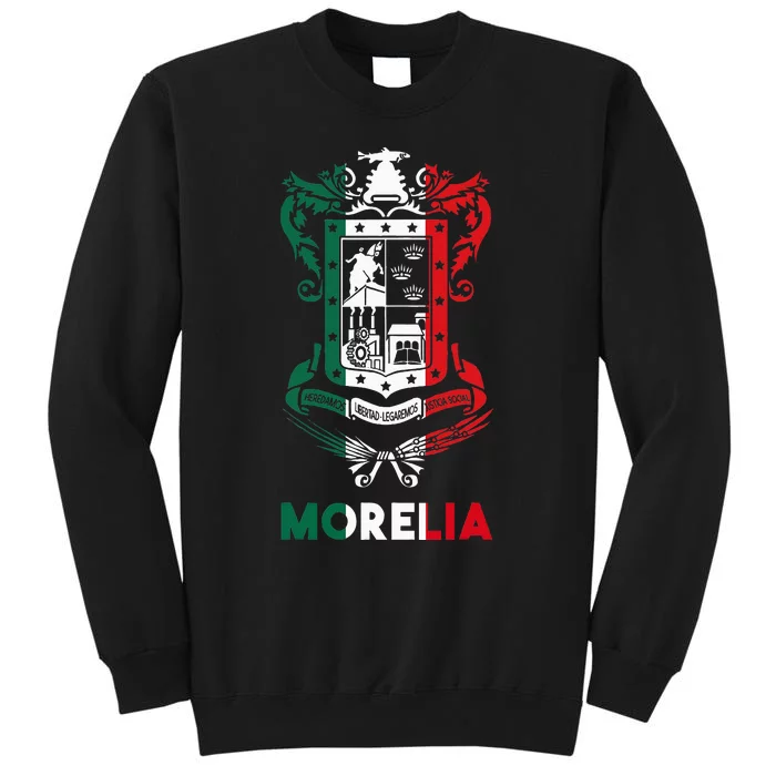 Morelia Michoacan Mexico Escudo Y Lema Arte Emblem Merch Sweatshirt