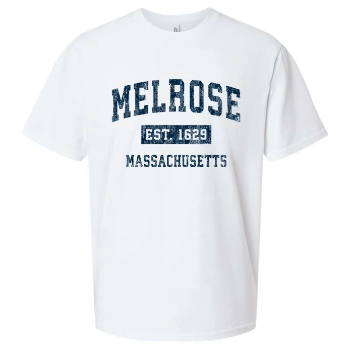 Melrose Massachusetts Ma Vintage Sports Sueded Cloud Jersey T-Shirt