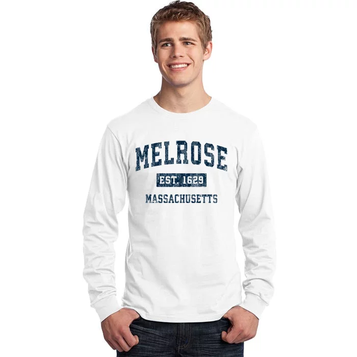 Melrose Massachusetts Ma Vintage Sports Tall Long Sleeve T-Shirt