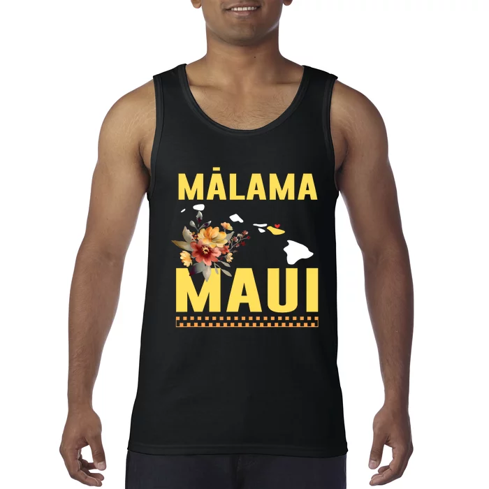 Malama Maui Malama Strong Hawaii Tank Top