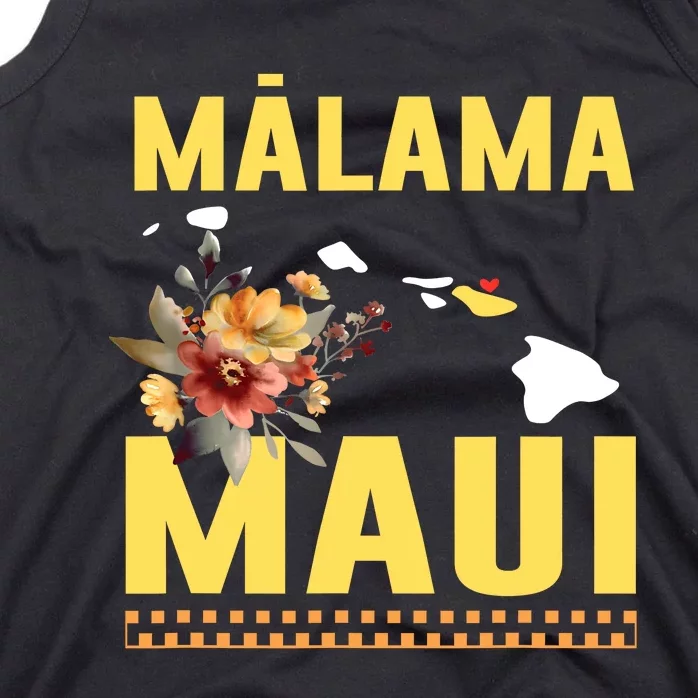 Malama Maui Malama Strong Hawaii Tank Top