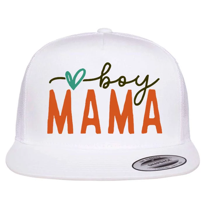 Mama Ma Mommy Mom Bruh Flat Bill Trucker Hat