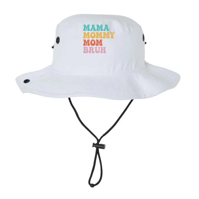 Mama Mommy Mom Bruh Funny Mothers Day For Mom Motherhood Legacy Cool Fit Booney Bucket Hat