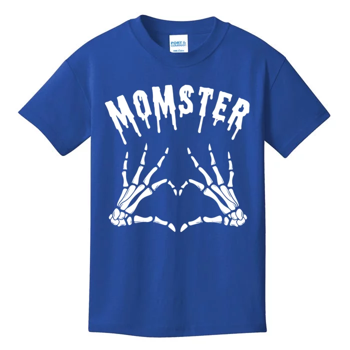 Momster Mommy Mother Monster Halloween Matching Costume Gift Funny Gift Kids T-Shirt