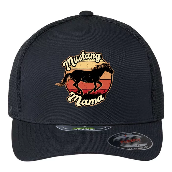 Mustang Mama Flexfit Unipanel Trucker Cap