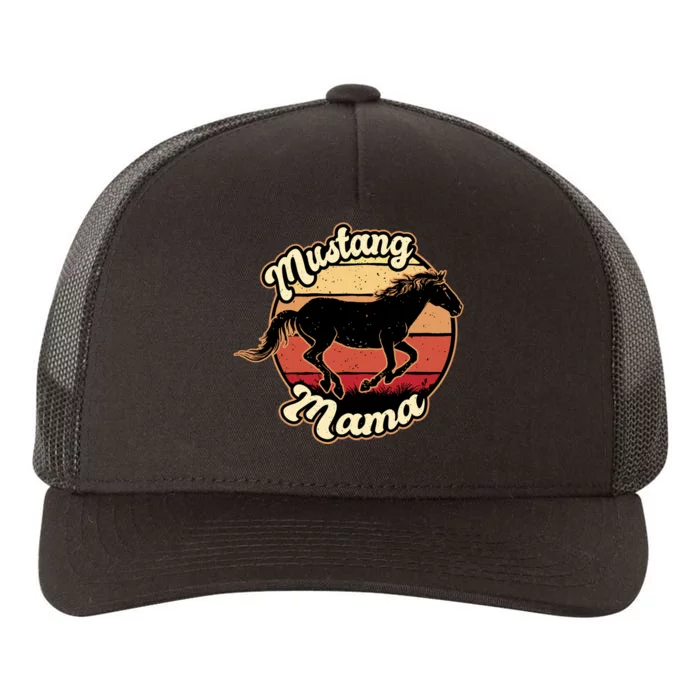 Mustang Mama Yupoong Adult 5-Panel Trucker Hat