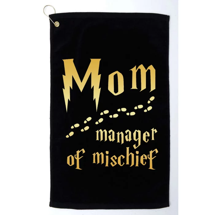 Magical Mom Manager Of Mischief Platinum Collection Golf Towel