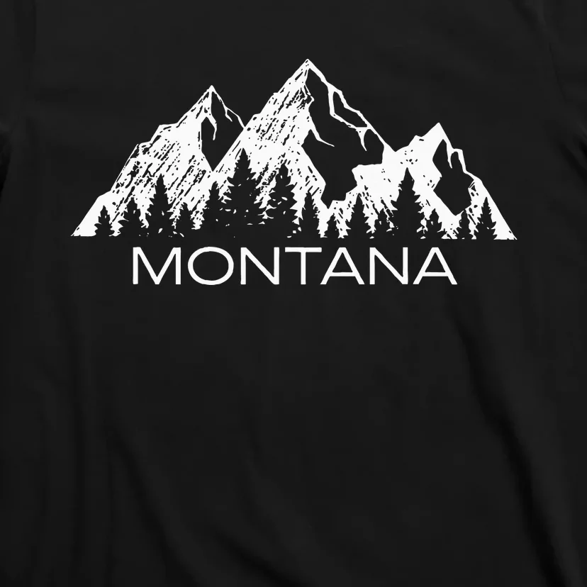 Montana Montana Mountain Gift Cool Montana T-Shirt