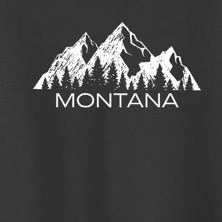 Montana Montana Mountain Gift Cool Montana Toddler T-Shirt